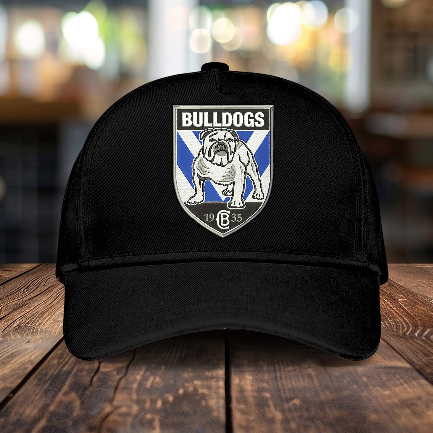 Auspiritmerch Canterbury-Bankstown Bulldogs Personalized Embroidered Baseball Cap Fashion Style For Fans
