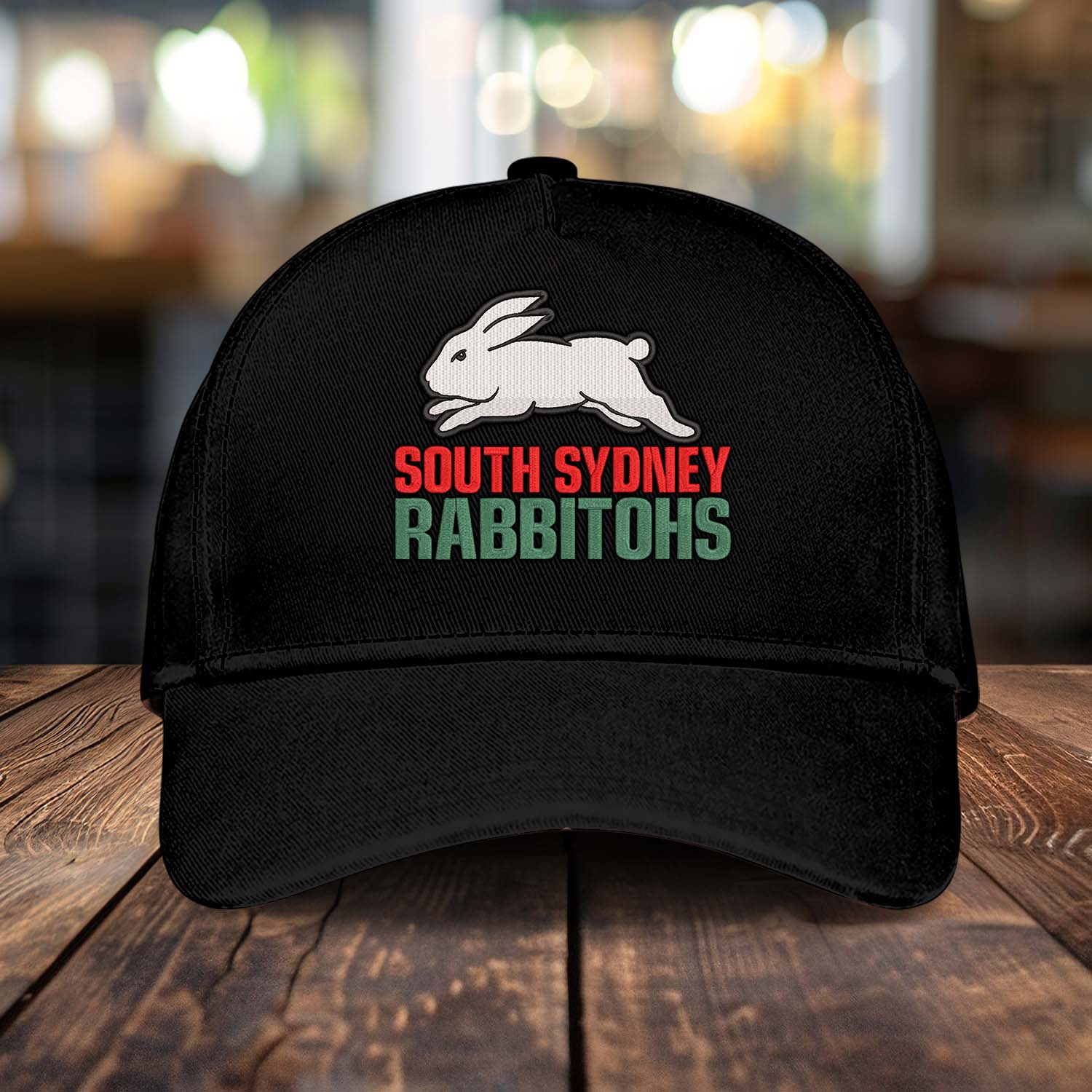 Auspiritmerch South Sydney Rabbitohs Personalized Embroidered Baseball Cap Fashion Style For Fans