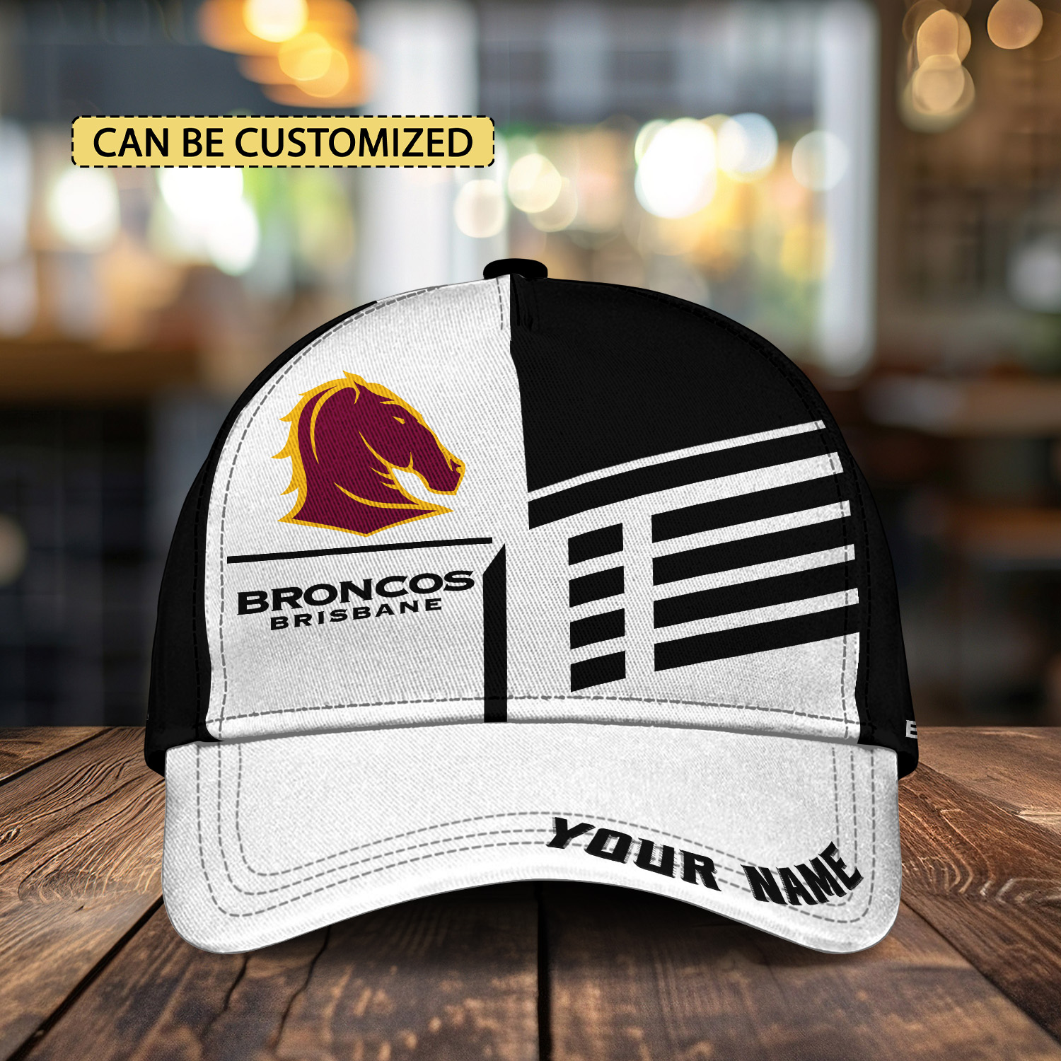 Auspiritmerch Brisbane Broncos Personalized Classic Cap Gift For Fans