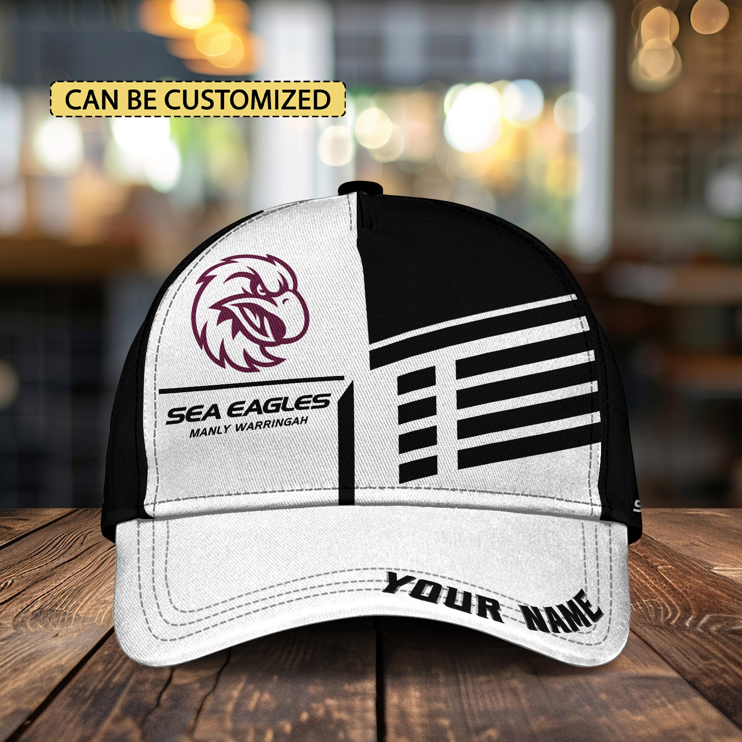 Auspiritmerch Manly Warringah Sea Eagles Personalized Classic Cap Gift For Fans