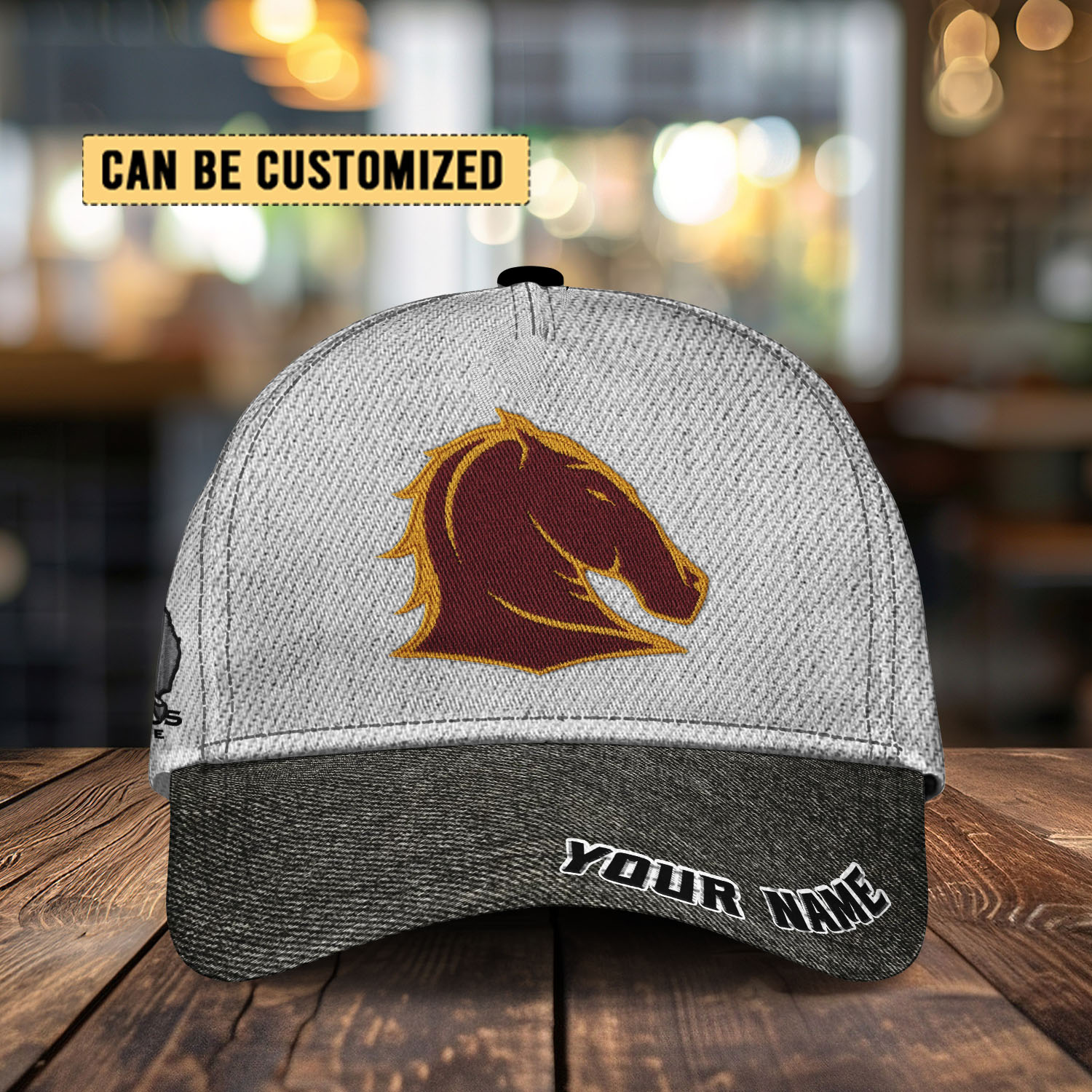 Auspiritmerch Brisbane Broncos Personalized Classic Cap Gift For Fans