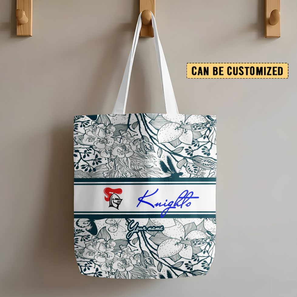 Auspiritmerch Newcastle Knights Personalized Tote Bags Gift For Fans