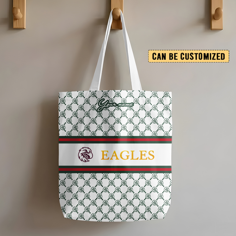 Auspiritmerch Manly Warringah Sea Eagles Personalized Tote Bags Gift For Fans