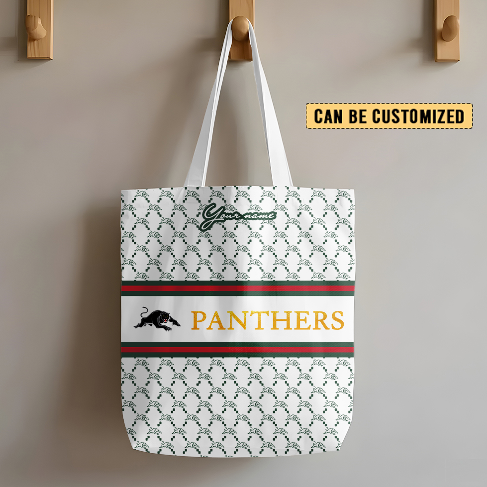 Auspiritmerch Penrith Panthers Personalized Tote Bags Gift For Fans