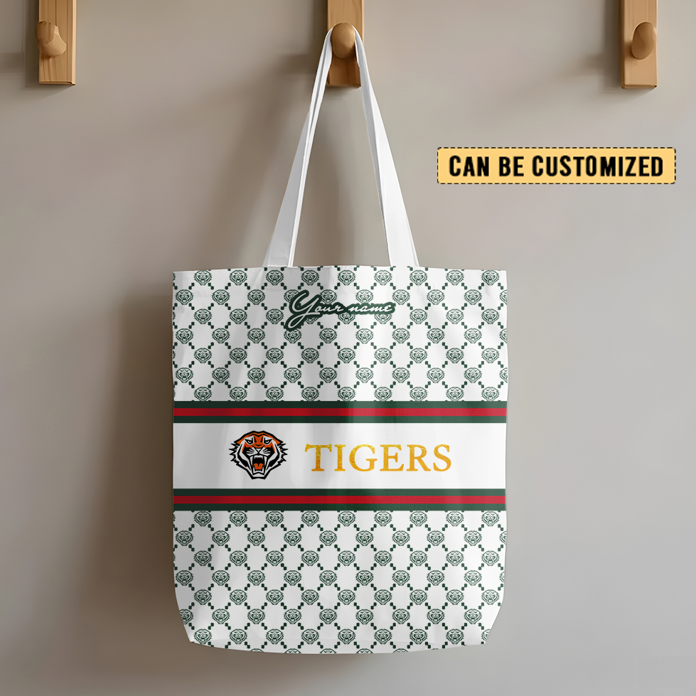 Auspiritmerch Wests Tigers Personalized Tote Bags Gift For Fans