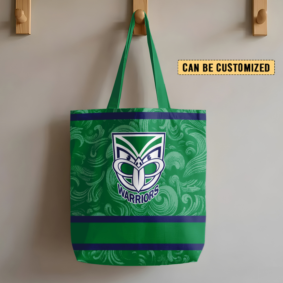 Auspiritmerch New Zealand Warriors Personalized Tote Bags Gift For Fans