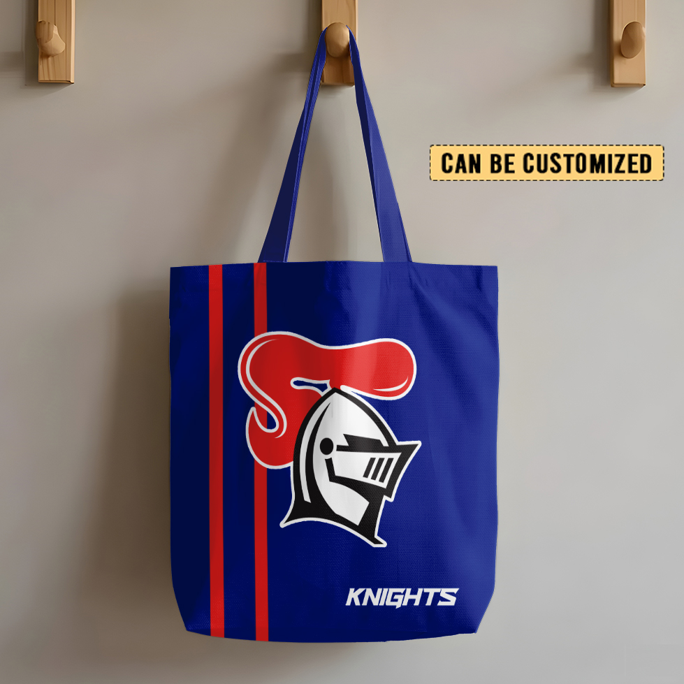 Auspiritmerch Newcastle Knights Personalized Tote Bags Gift For Fans