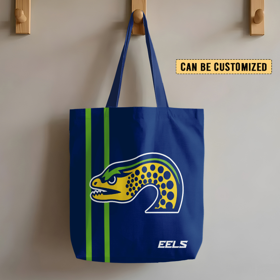 Auspiritmerch Parramatta Eels Personalized Tote Bags Gift For Fans