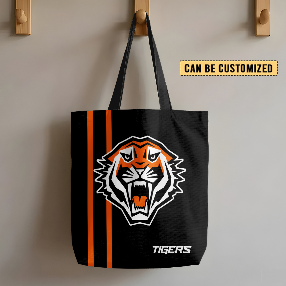 Auspiritmerch Wests Tigers Personalized Tote Bags Gift For Fans