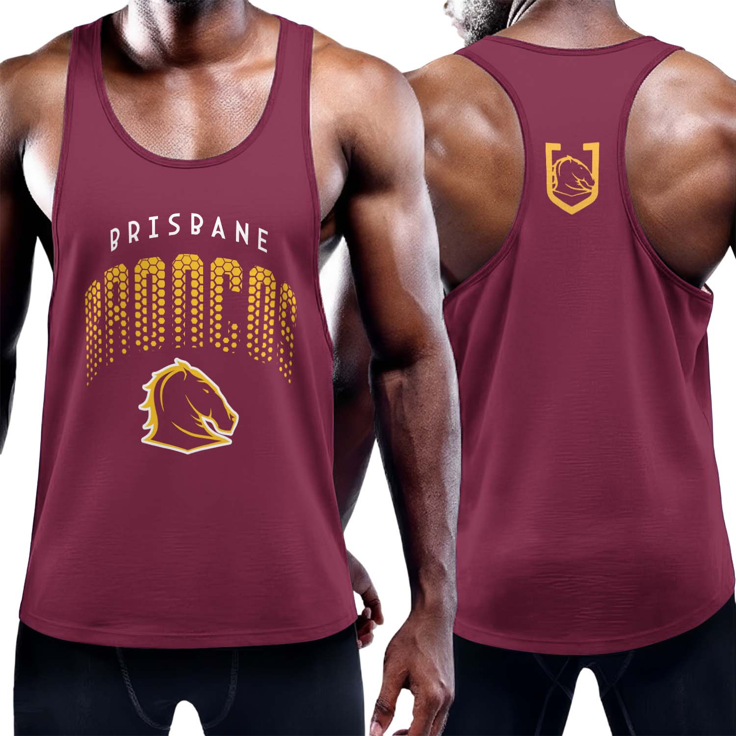 Auspiritmerch Brisbane Broncos Personalized Unisex Tank Top Gift For Fans