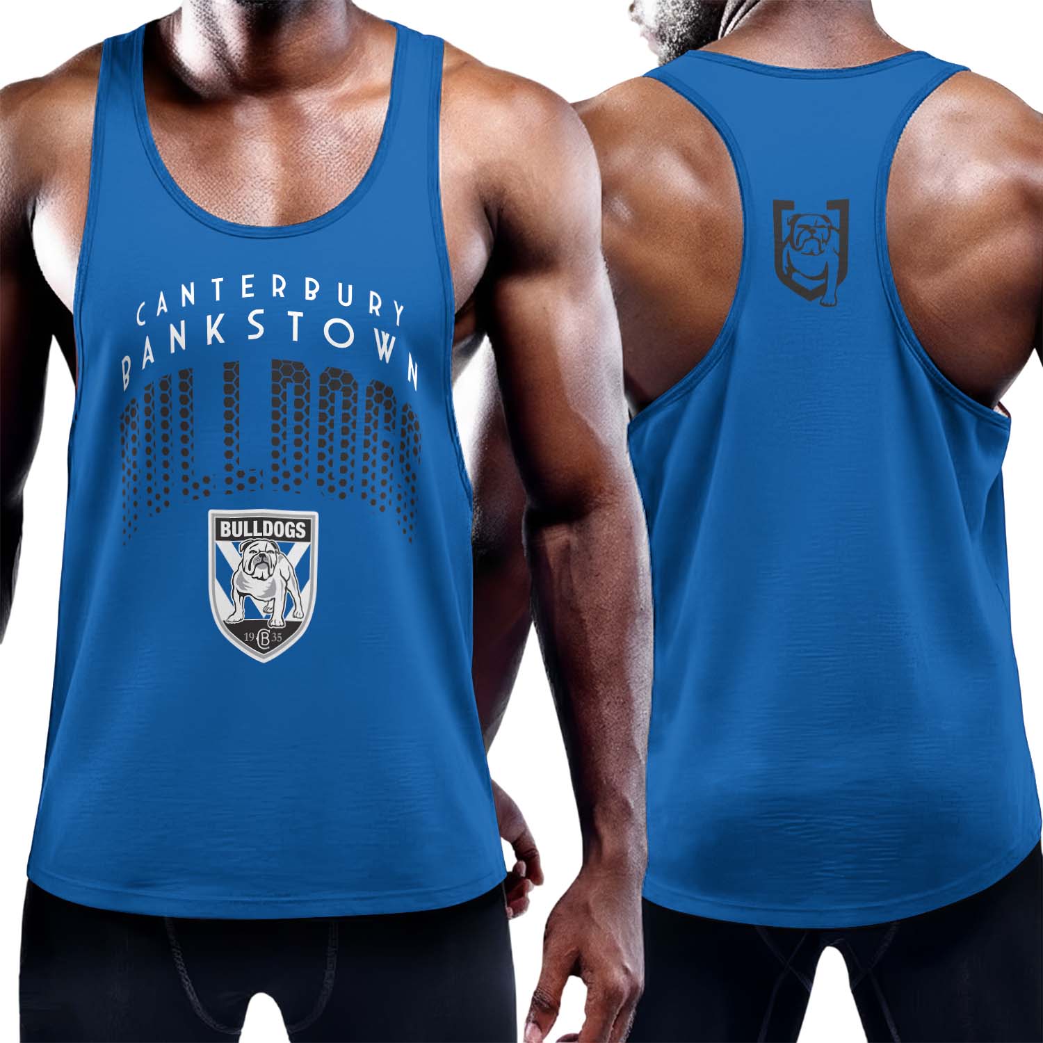 Auspiritmerch Canterbury-Bankstown Bulldogs Personalized Unisex Tank Top Gift For Fans