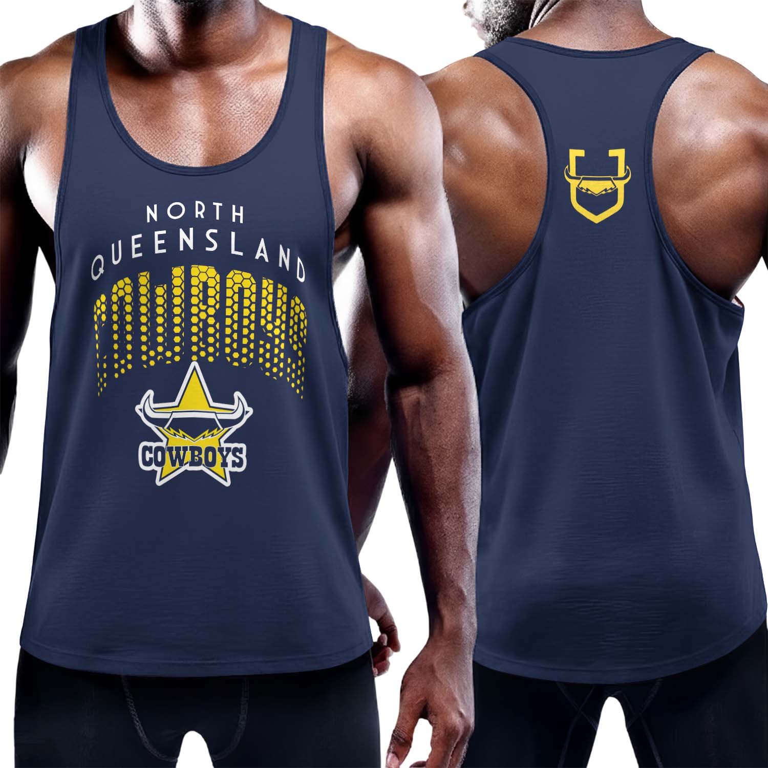 Auspiritmerch North Queensland Cowboys Personalized Unisex Tank Top Gift For Fans