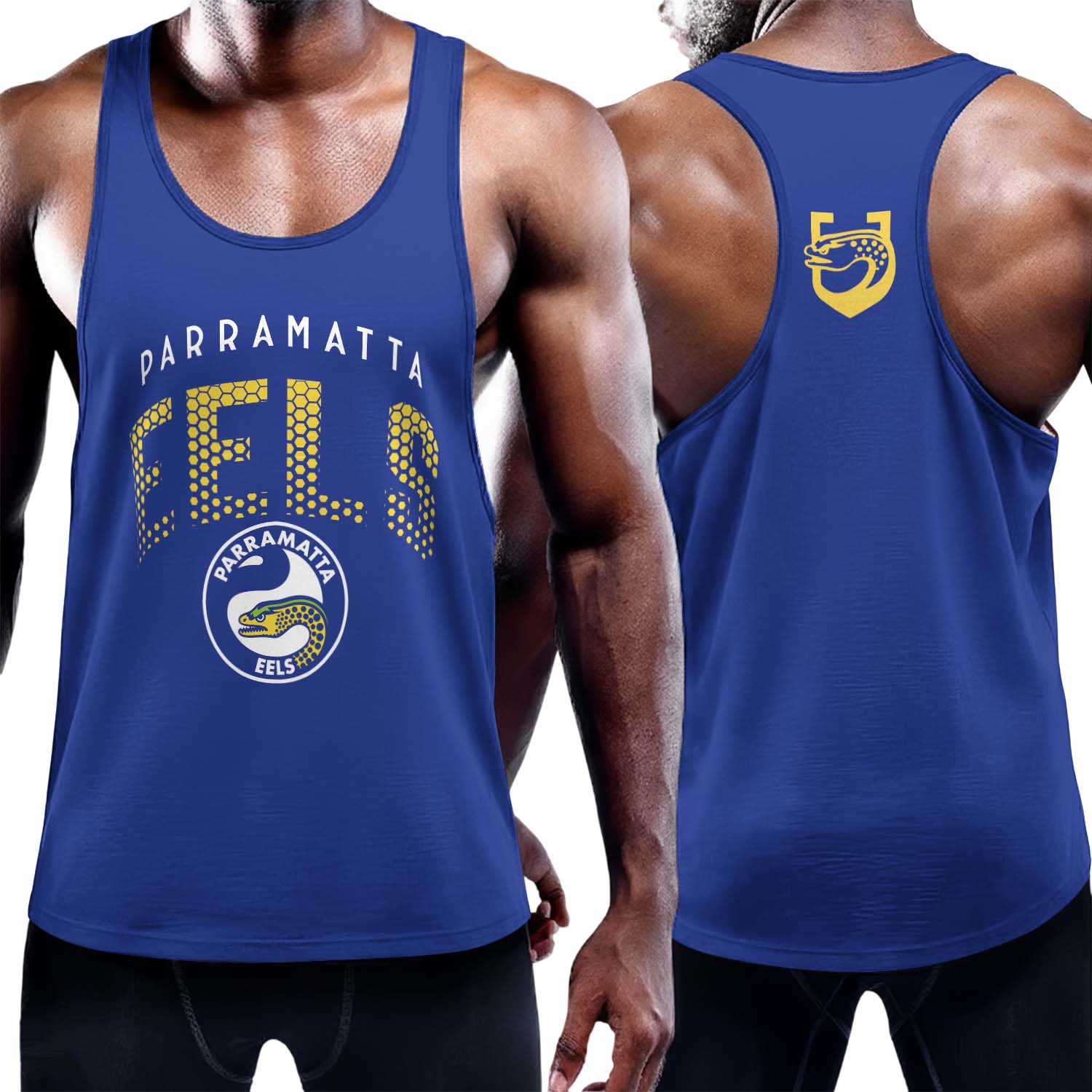 Auspiritmerch Parramatta Eels Personalized Unisex Tank Top Gift For Fans
