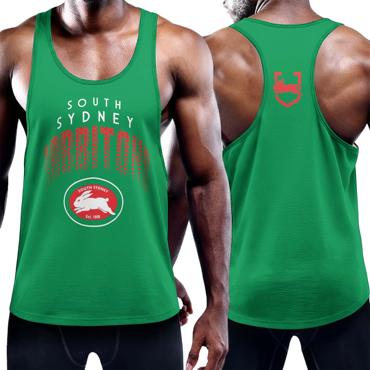 Auspiritmerch South Sydney Rabbitohs Personalized Unisex Tank Top Gift For Fans