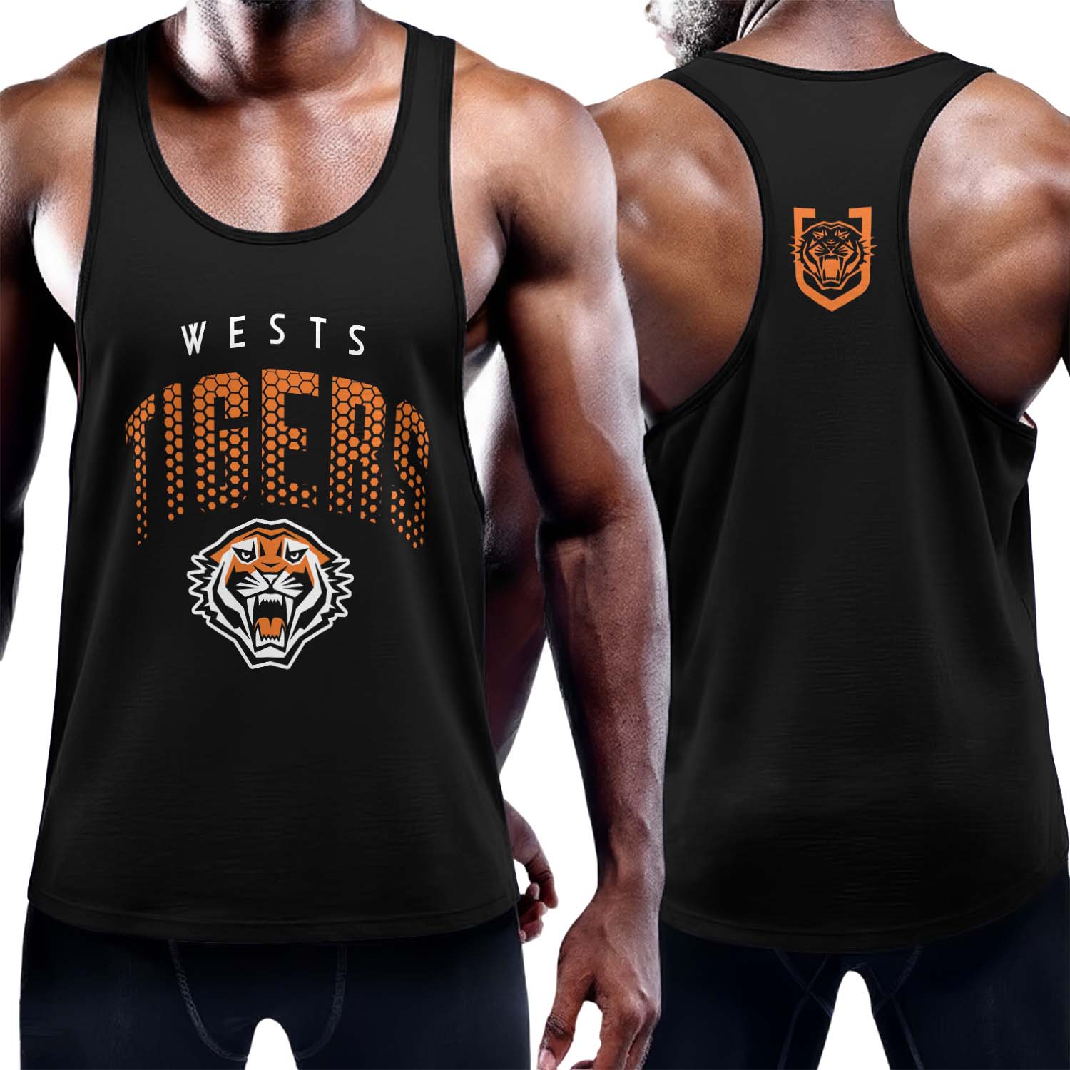 Auspiritmerch Wests Tigers Personalized Unisex Tank Top Gift For Fans