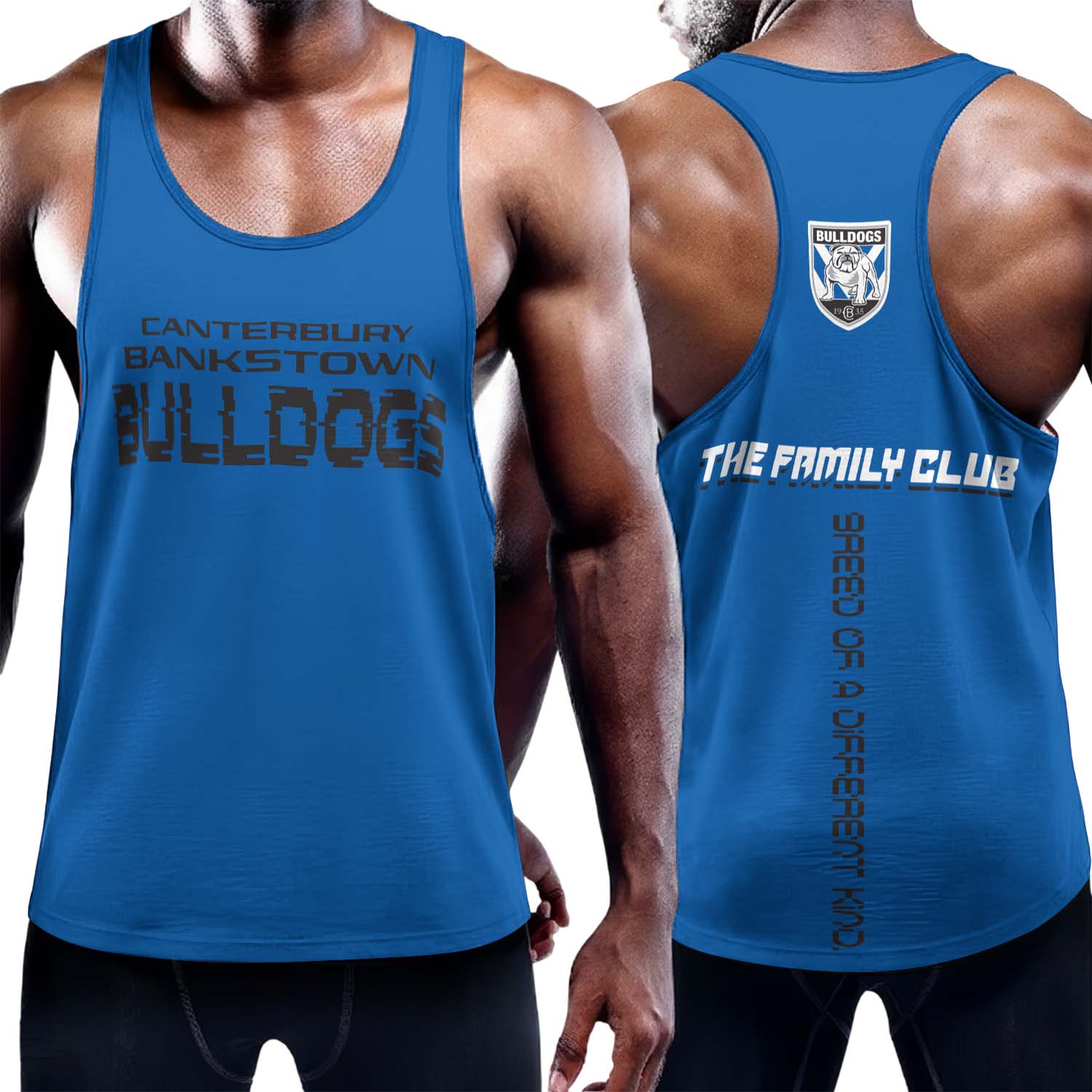 Auspiritmerch Canterbury-Bankstown Bulldogs Personalized Unisex Tank Top Gift For Fans