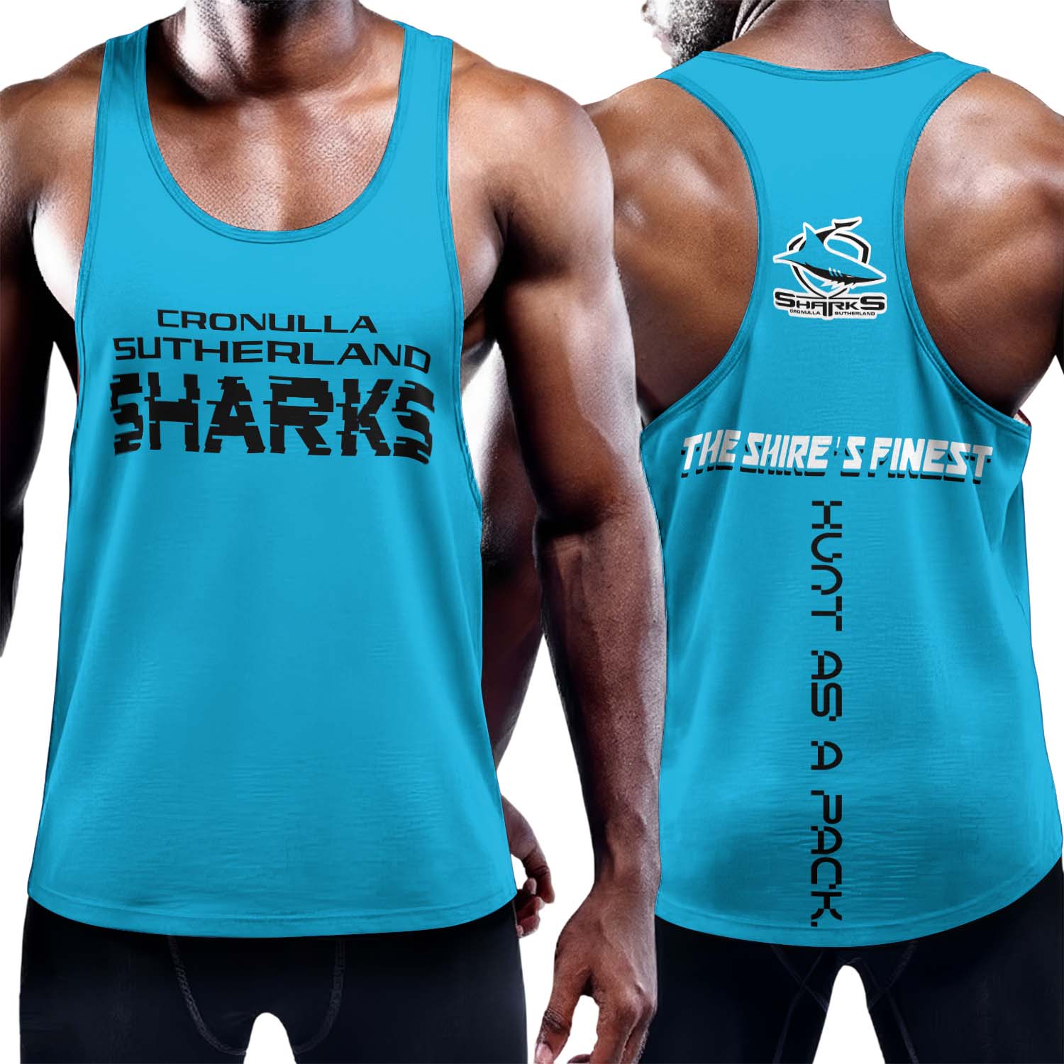 Auspiritmerch Cronulla-Sutherland Sharks Personalized Unisex Tank Top Gift For Fans