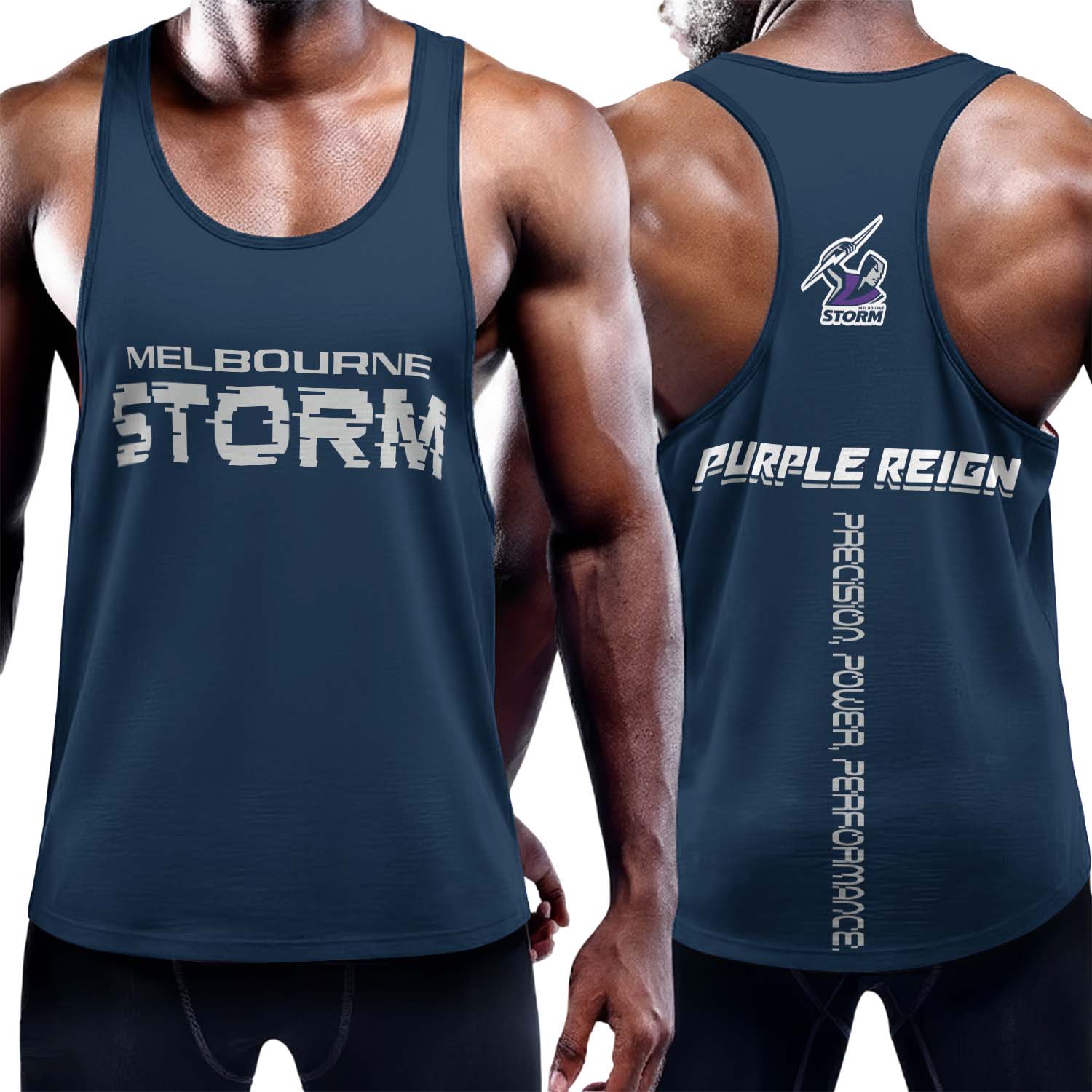 Auspiritmerch Melbourne Storm Personalized Unisex Tank Top Gift For Fans