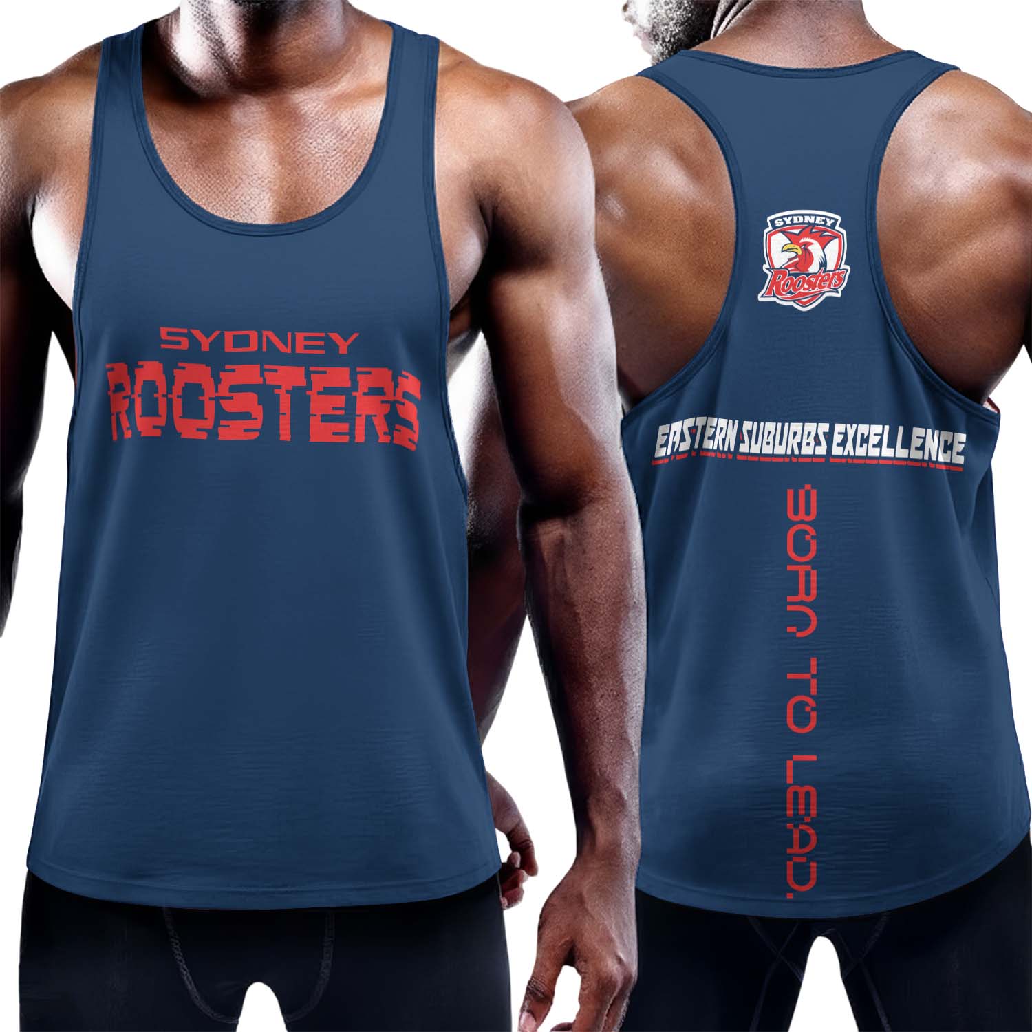 Auspiritmerch Sydney Roosters Personalized Unisex Tank Top Gift For Fans