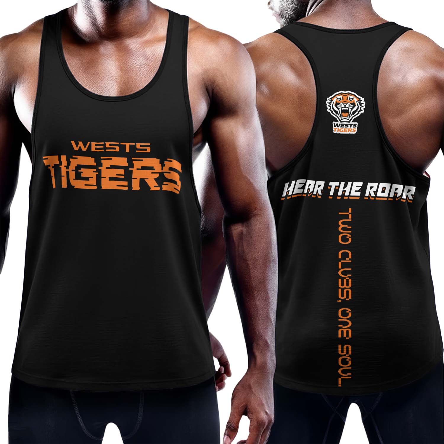 Auspiritmerch Wests Tigers Personalized Unisex Tank Top Gift For Fans