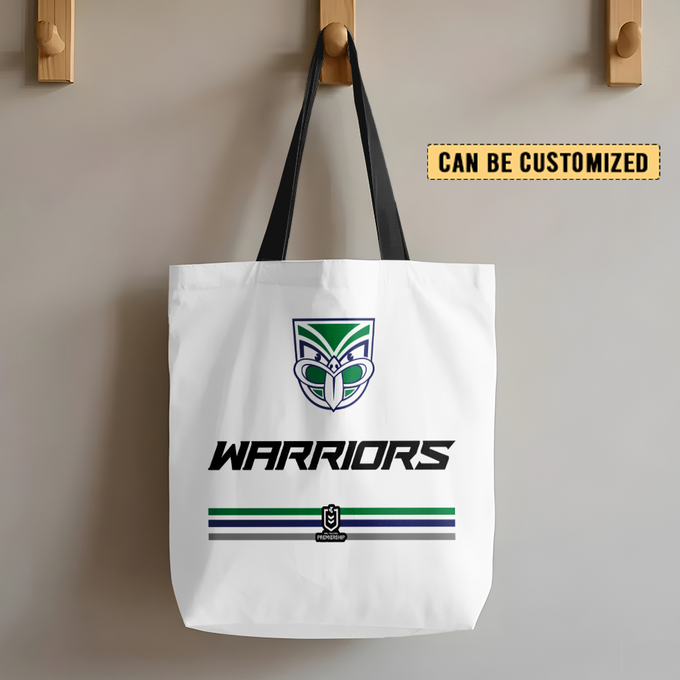 Auspiritmerch New Zealand Warriors Personalized Tote Bags Gift For Fans