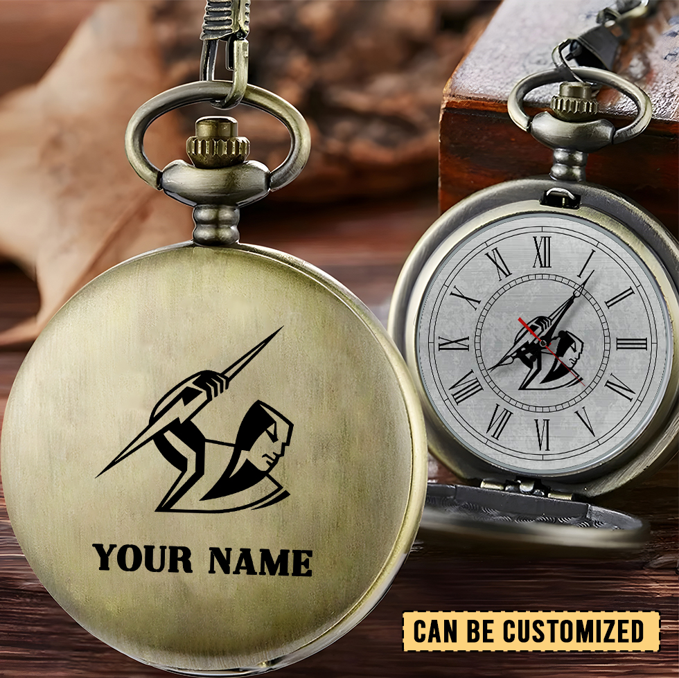 Auspiritmerch Melbourne Storm Personalized Pocket Watch Gift For Fans