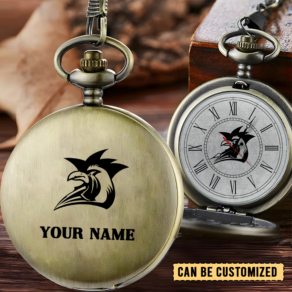 Auspiritmerch Sydney Roosters Personalized Pocket Watch Gift For Fans