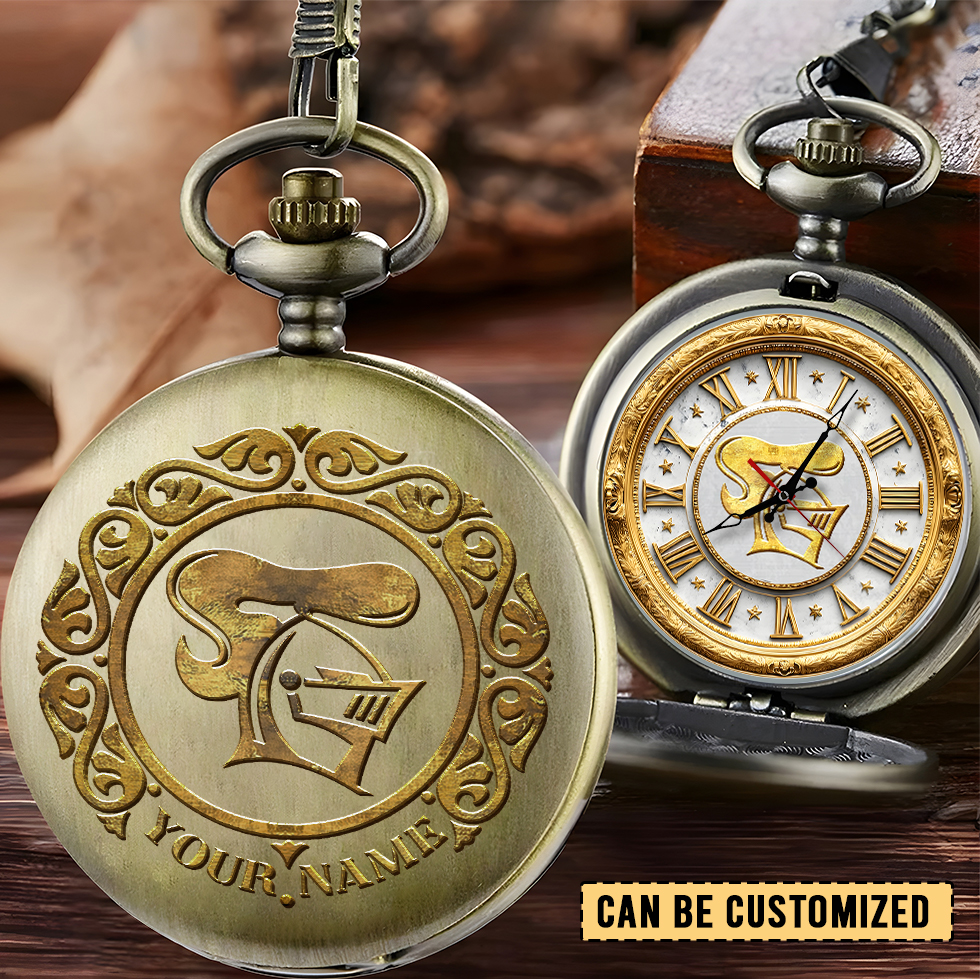 Auspiritmerch Newcastle Knights Personalized Pocket Watch Gift For Fans