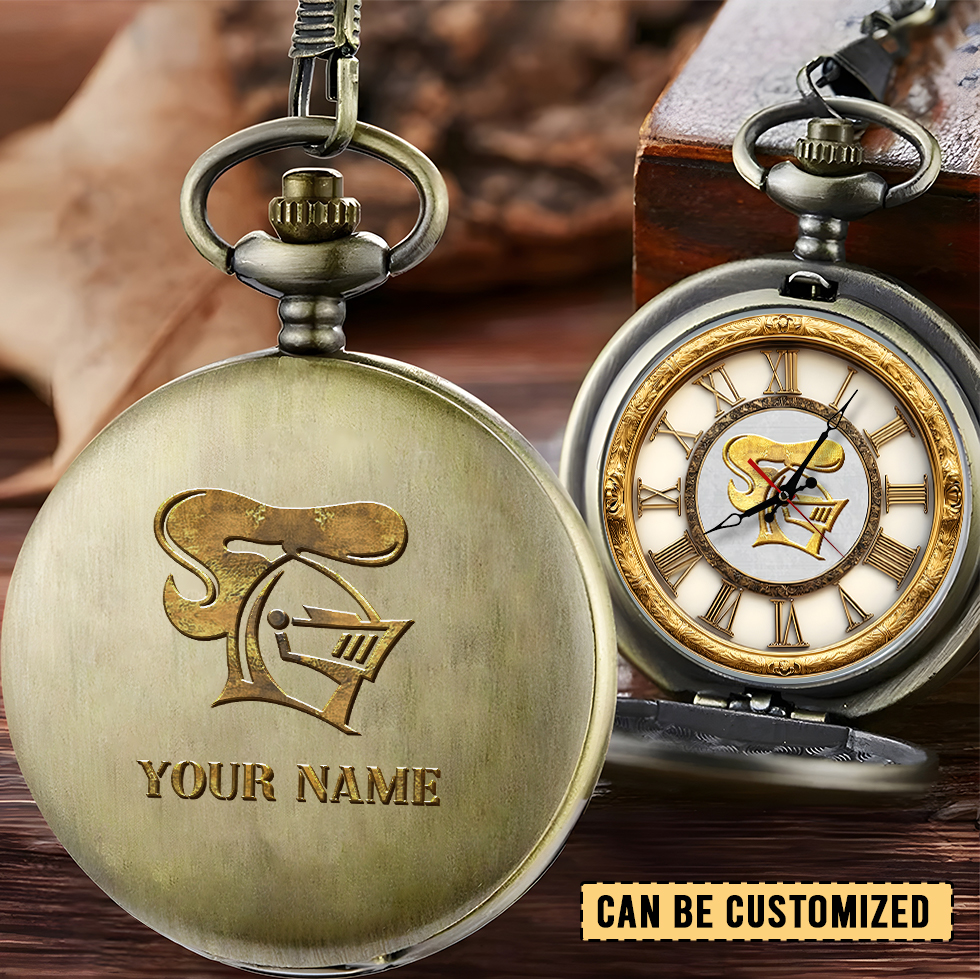 Auspiritmerch Newcastle Knights Personalized Pocket Watch Gift For Fans