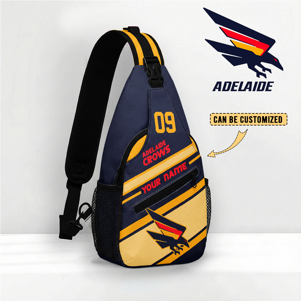 Auspiritmerch Adelaide Crows Personalized Sling Bags Gift For Fans