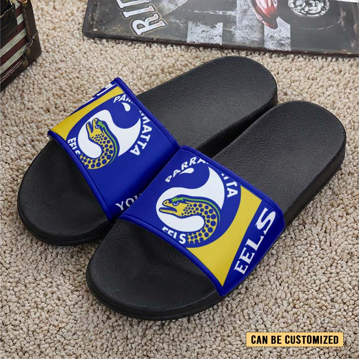 Auspiritmerch Parramatta Eels Personalized Sports Slippers Gift For Fans