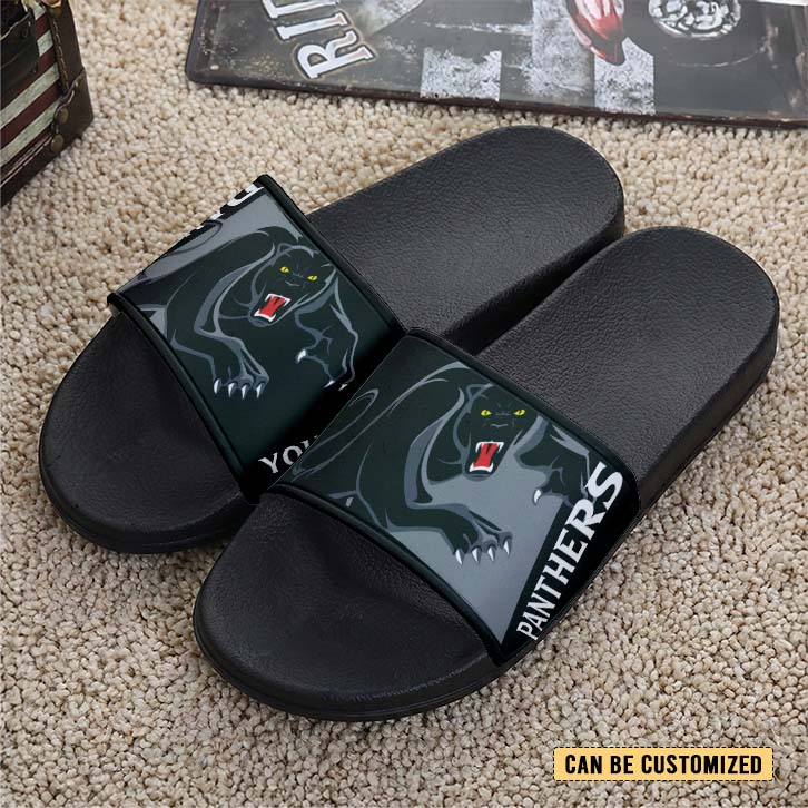 Auspiritmerch Penrith Panthers Personalized Sports Slippers Gift For Fans