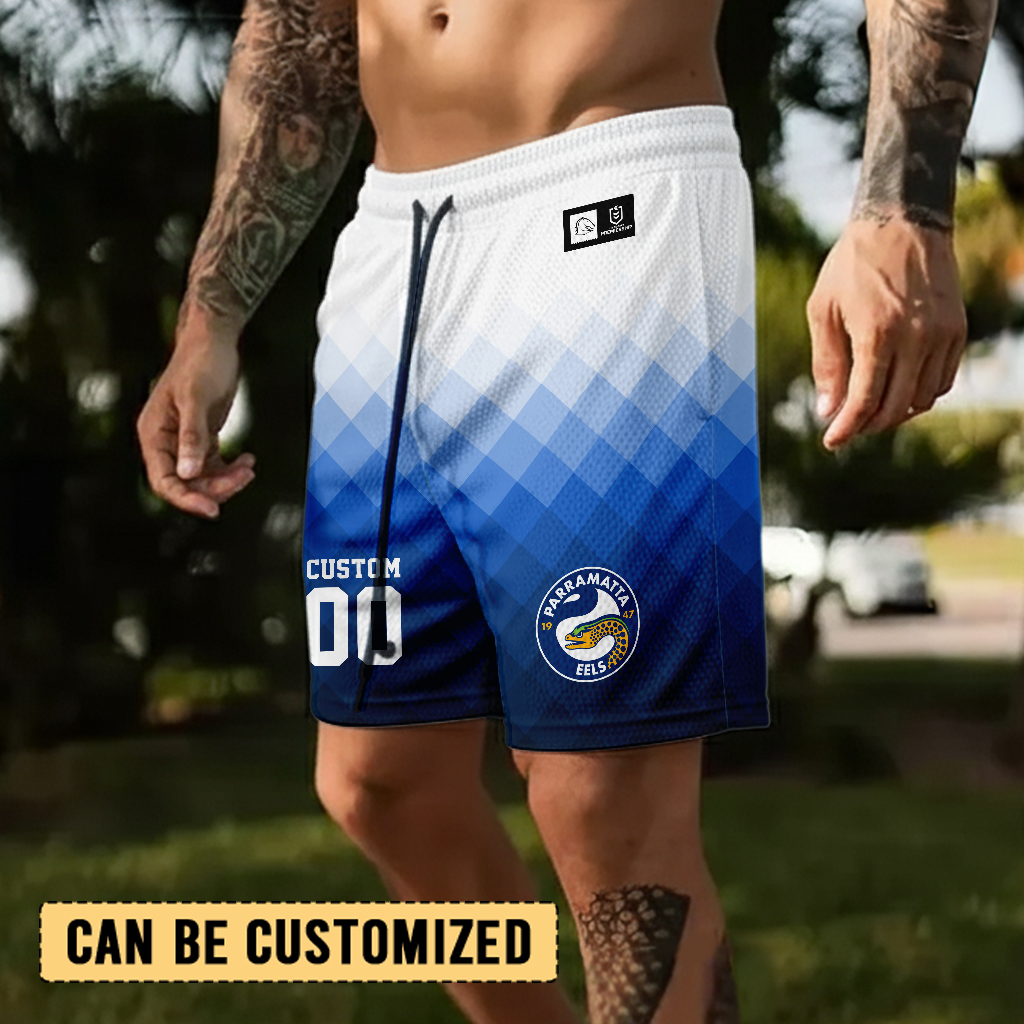 Auspiritmerch Parramatta Eels Personalized Short Pants Gift For Fans