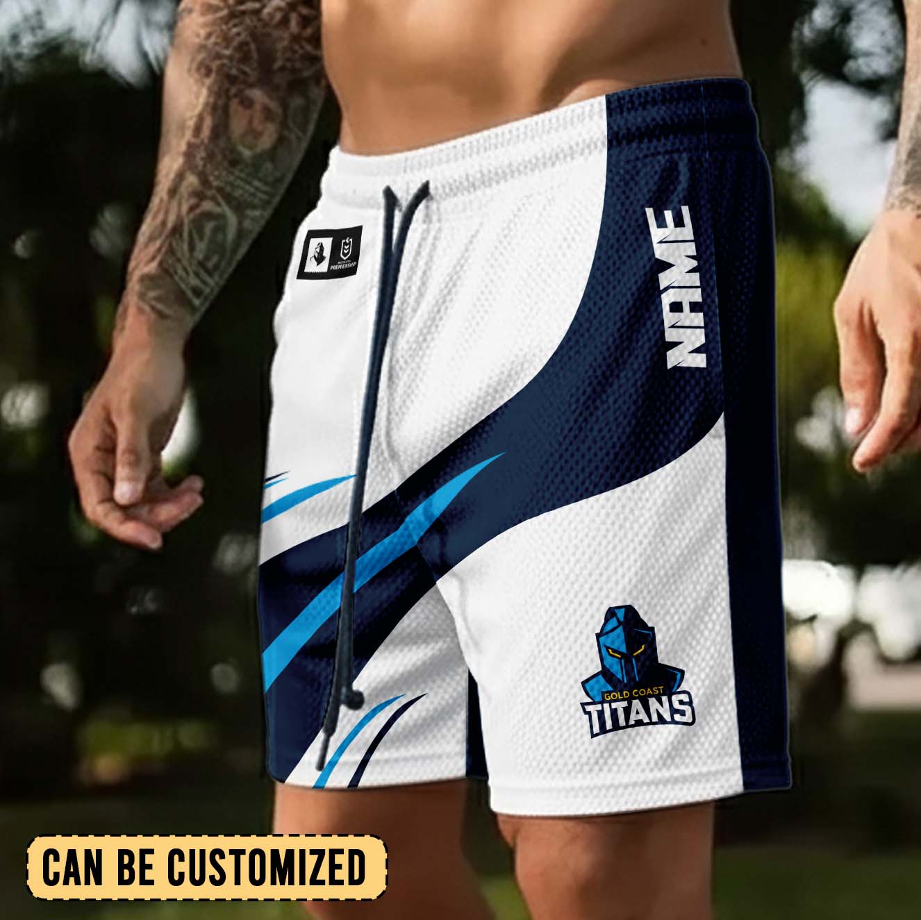 Auspiritmerch Gold Coast Titans Personalized Short Pants Gift For Fans