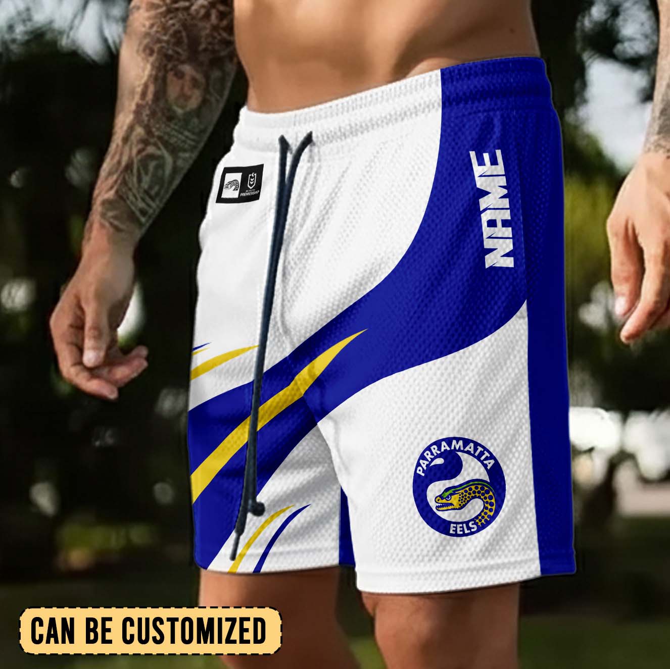 Auspiritmerch Parramatta Eels Personalized Short Pants Gift For Fans