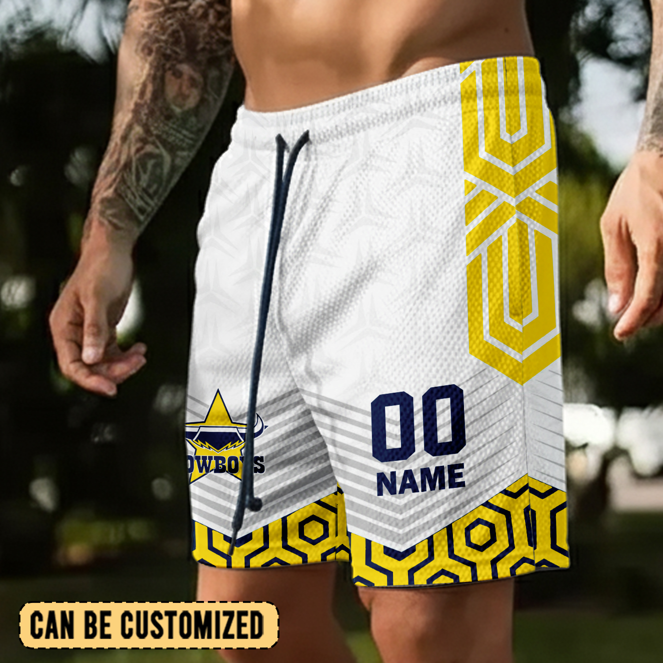 Auspiritmerch North Queensland Cowboys Personalized Short Pants Gift For Fans