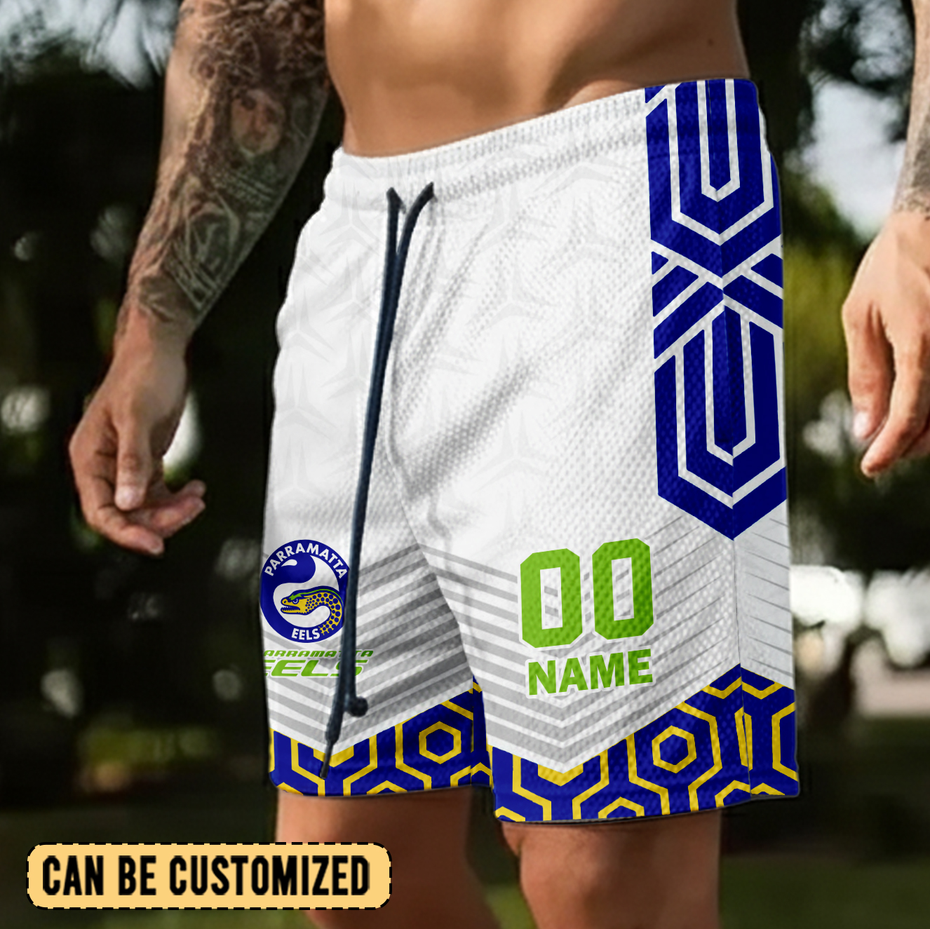 Auspiritmerch Parramatta Eels Personalized Short Pants Gift For Fans
