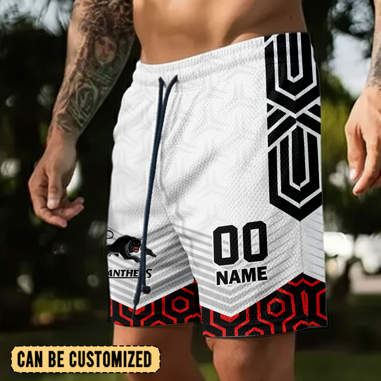 Auspiritmerch Penrith Panthers Personalized Short Pants Gift For Fans