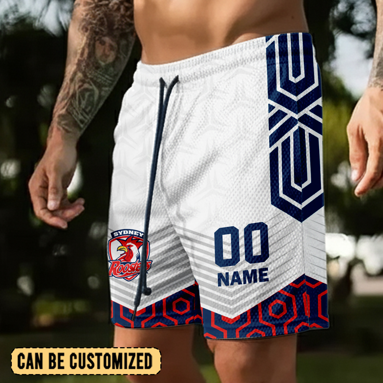 Auspiritmerch Sydney Roosters Personalized Short Pants Gift For Fans