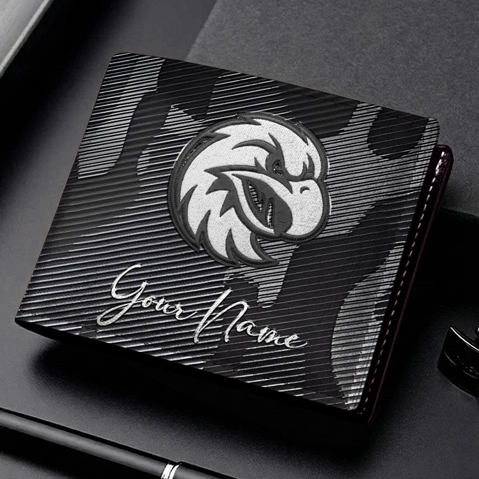 Auspiritmerch Manly Warringah Sea Eagles Personalized Leather Wallet Gift For Fans