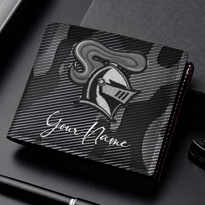 Auspiritmerch Newcastle Knights Personalized Leather Wallet Gift For Fans