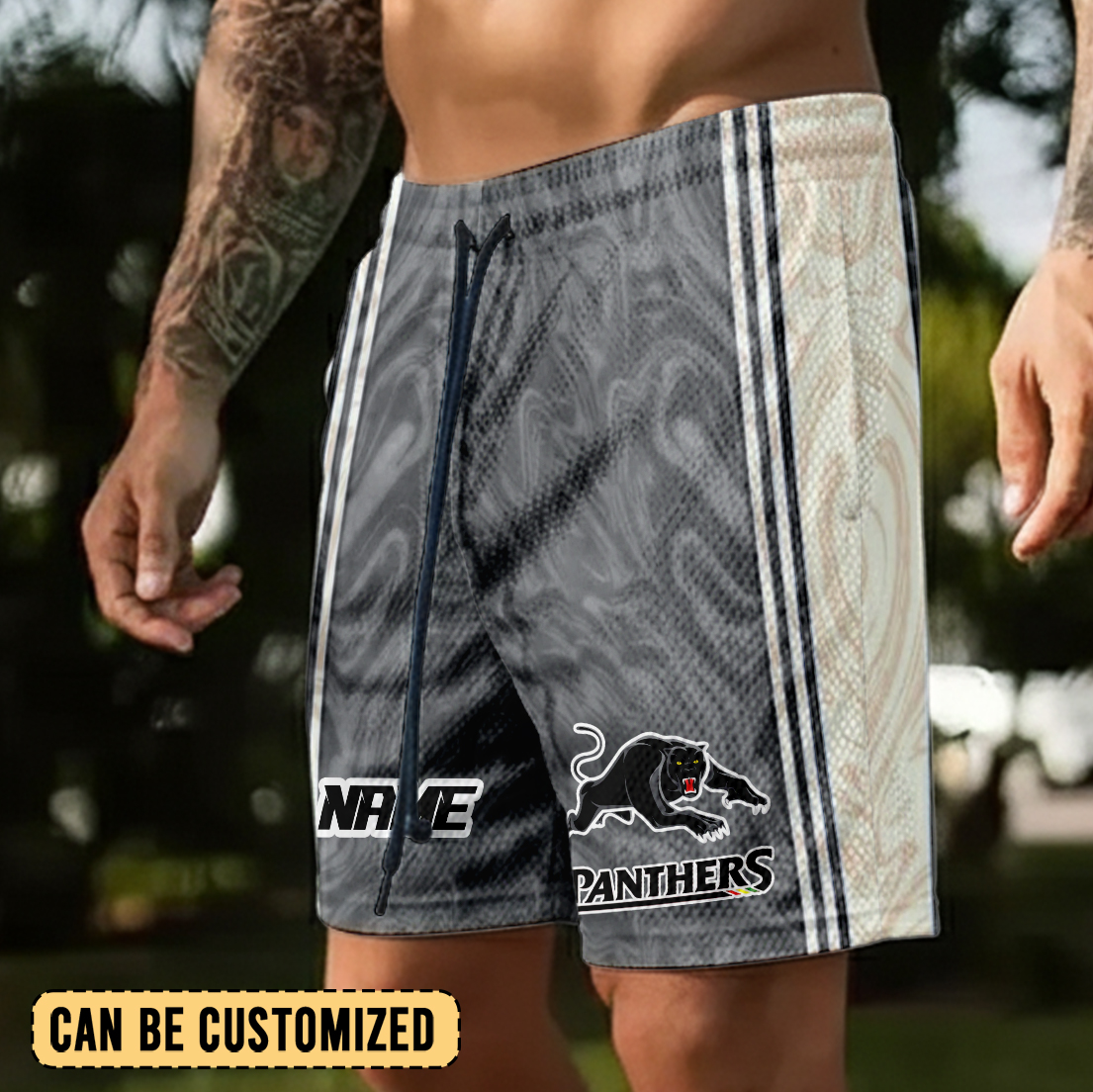 Auspiritmerch Penrith Panthers Personalized Short Pants Gift For Fans