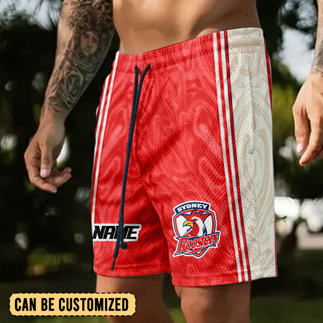 Auspiritmerch Sydney Roosters Personalized Short Pants Gift For Fans