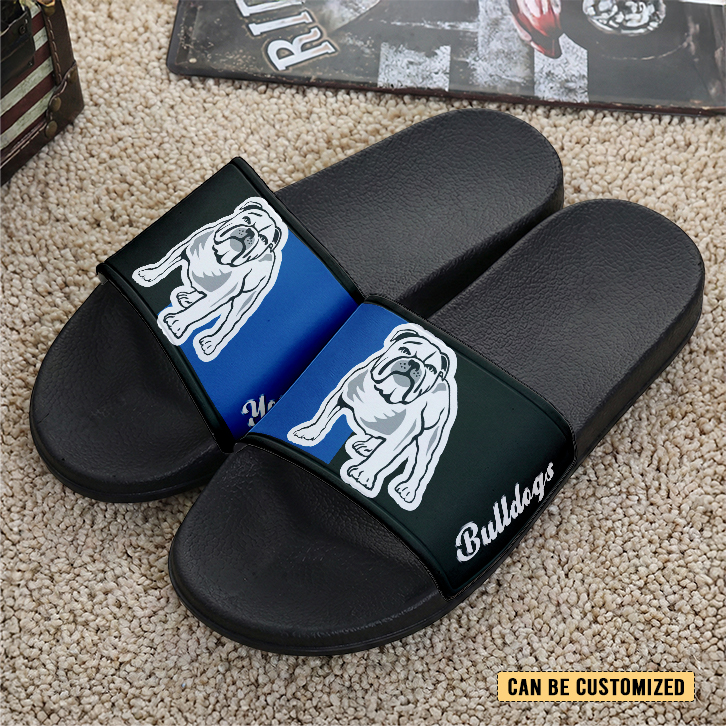 Auspiritmerch Canterbury-Bankstown Bulldogs Personalized Sports Slippers Gift For Fans