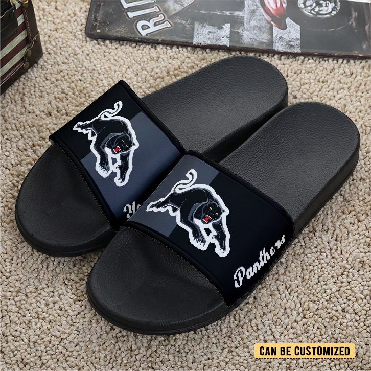 Auspiritmerch Penrith Panthers Personalized Sports Slippers Gift For Fans