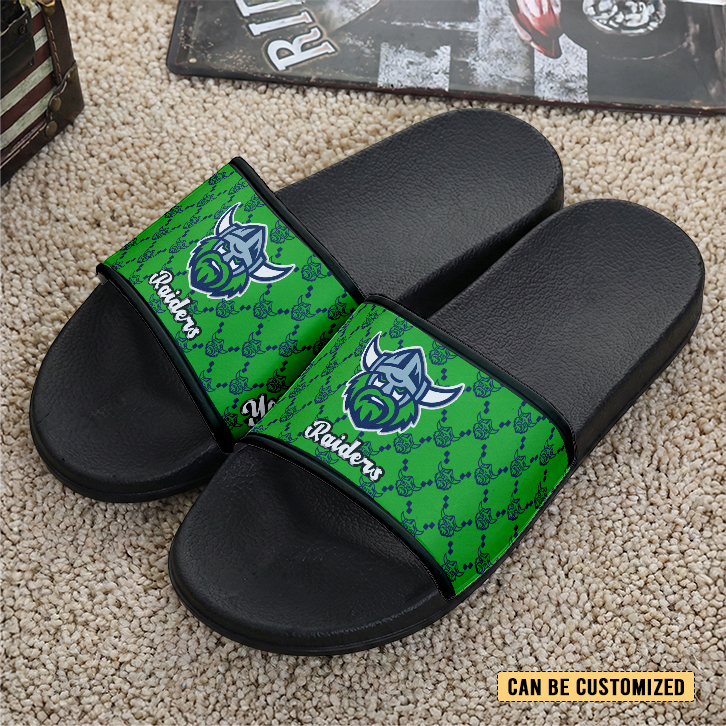 Auspiritmerch Canberra Raiders Personalized Sports Slippers Gift For Fans