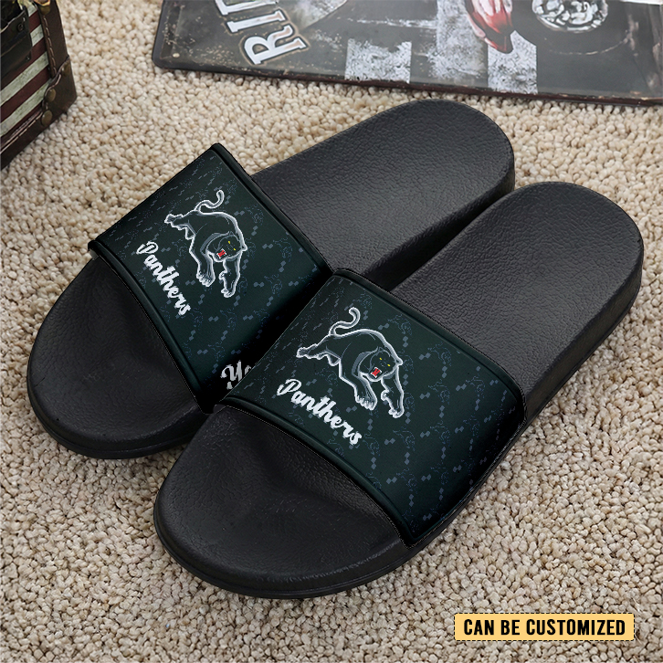 Auspiritmerch Penrith Panthers Personalized Sports Slippers Gift For Fans