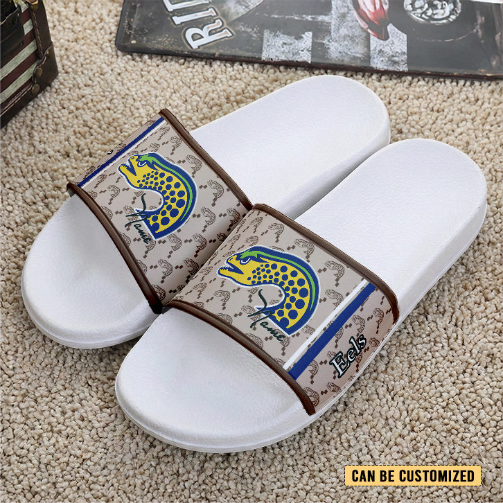 Auspiritmerch Parramatta Eels Personalized Sports Slippers Gift For Fans