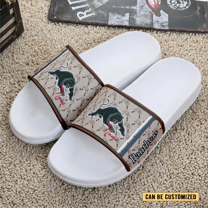 Auspiritmerch Penrith Panthers Personalized Sports Slippers Gift For Fans