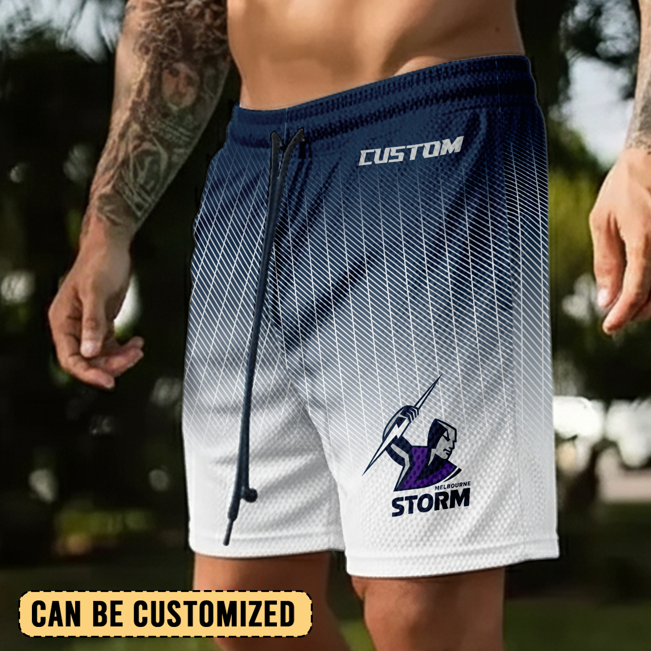 Auspiritmerch Melbourne Storm Personalized Short Pants Gift For Fans